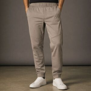 Balance Collection Joggers Mens Medium Sweatpants Taupe Brown Sweats Loungewear